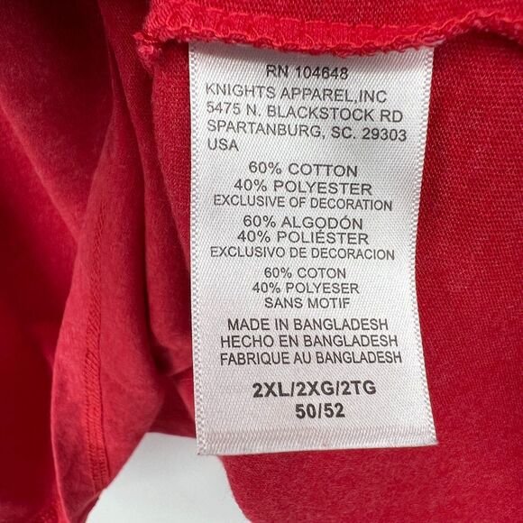 NHL Red Wings t-shirt 2XL mens long sleeve Hockey shirt soft athletic top - Picture 4 of 5